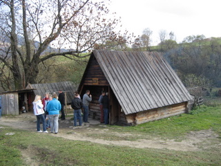  Bacwka w Brzegach Grnych ; Bieszczady : fot. przewodnik Tarcha Maria 