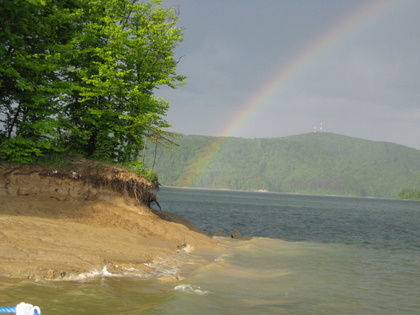 Jezioro Soliskie - Bieszzady ;foto : przewodnik Maria Tercha 